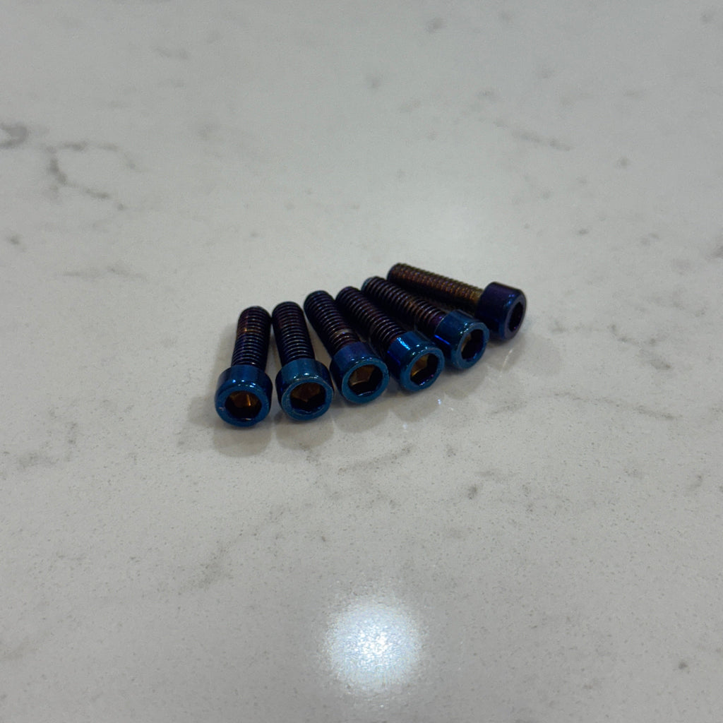 Titanium Triple Clamp Bolts